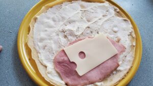 Crepes with Ham and Ricotta