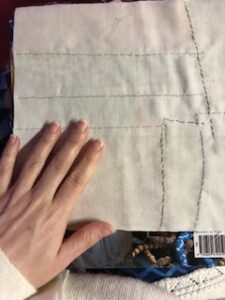 Applique Stitching - Back